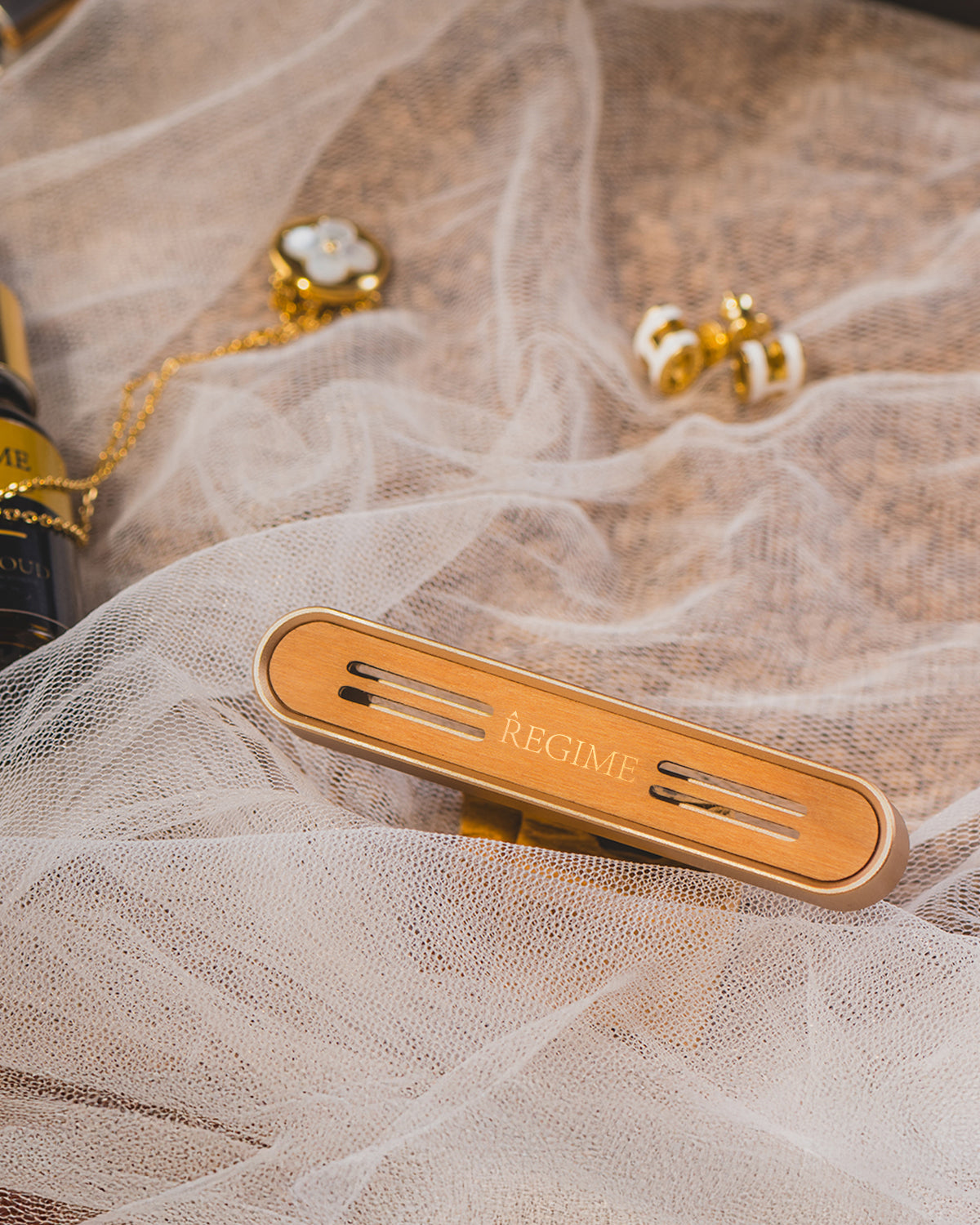 Rose de Lune Car Fragrance Vent Clip - Rose Gold